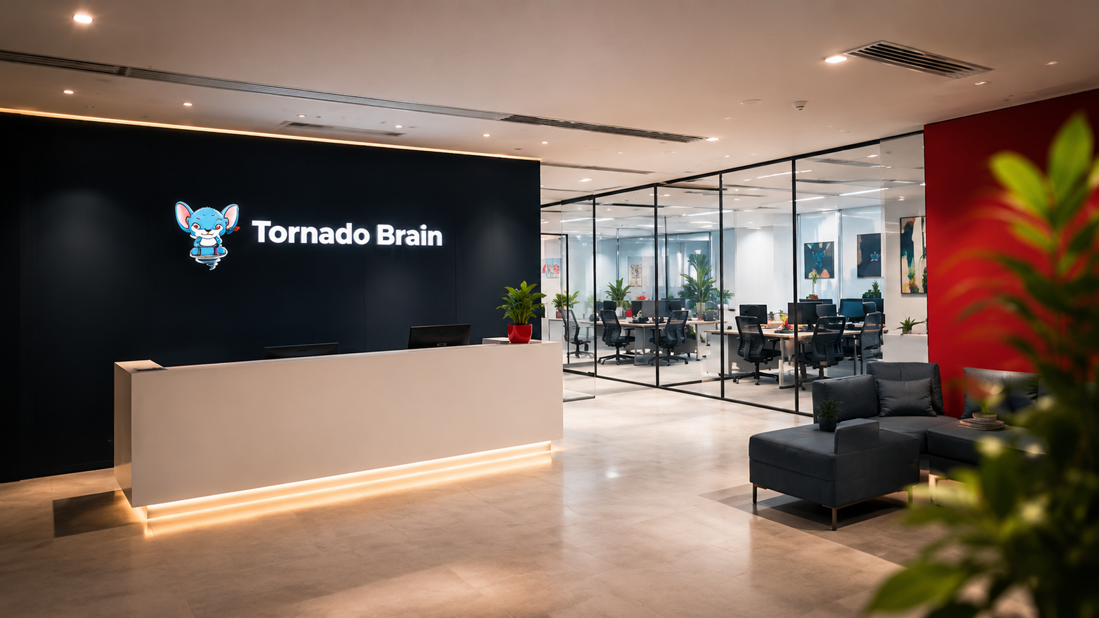 المقر الرئيسي لـ Tornado Brain - دبي النهدة