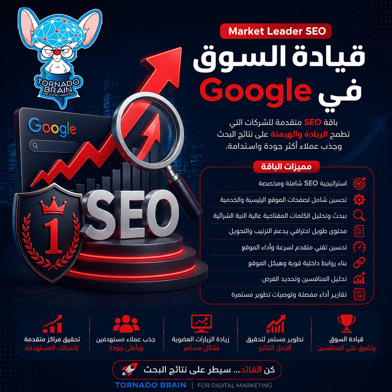 Market Leader SEO | قيادة السوق في Google