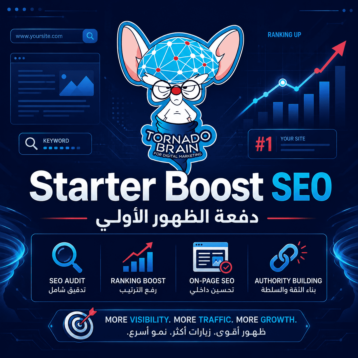 Starter Boost SEO | دفعة الظهور الأولى